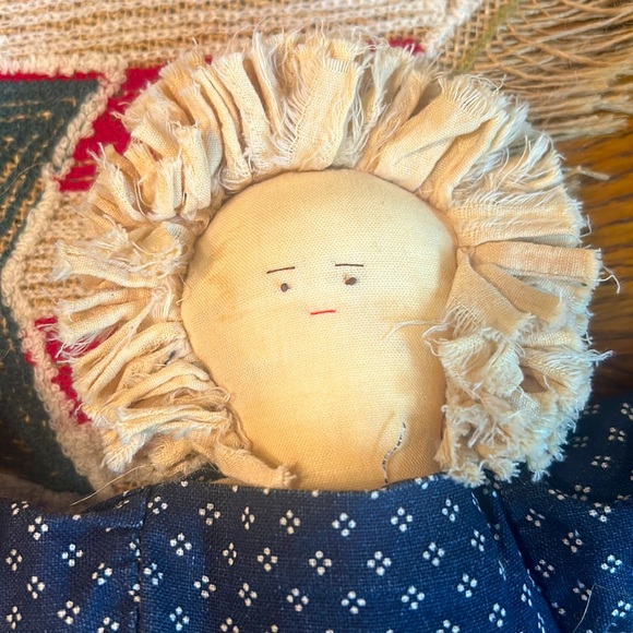 Set of 2 HANDMADE DOLLS & dresses❤️1 RED & 1 NAVY💙 - Picture 6 of 8